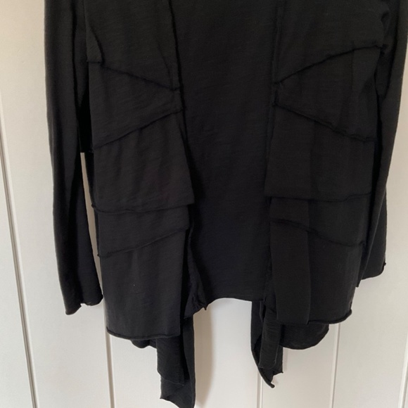 Neon Buddha cardigan in black , size small - Picture 3 of 5